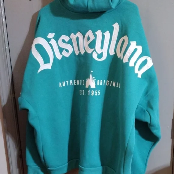 Disney Cozy And Warm Teal Jacket with White Accents - Picture 2 of 3